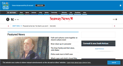 Desktop Screenshot of cornwallseawaynews.com